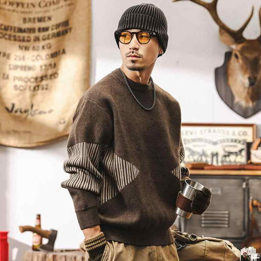 春 コーデ メンズ 用 服 シンプル ファッション オシャレ 大人 かっこいい 大きいサイズ ストリート 紳士服 アメリカン レトロ 厚手 セーター コート 春 コーデ メンズ 用 服 シンプル ファッション オシャレ 大人 かっこいい 大きいサイズ ストリート 紳士服 アメリカン レトロ 厚手 セーター コート