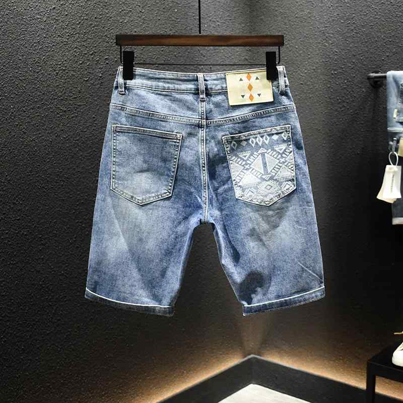 春 コーデ メンズ 用 服 シンプル ファッション オシャレ 大人 かっこいい 大きいサイズ ストリート 紳士服 ストリート デニム パンツ 薄手 クールクール 旅行 カジュアル ハイエンド 五分丈 パンツ