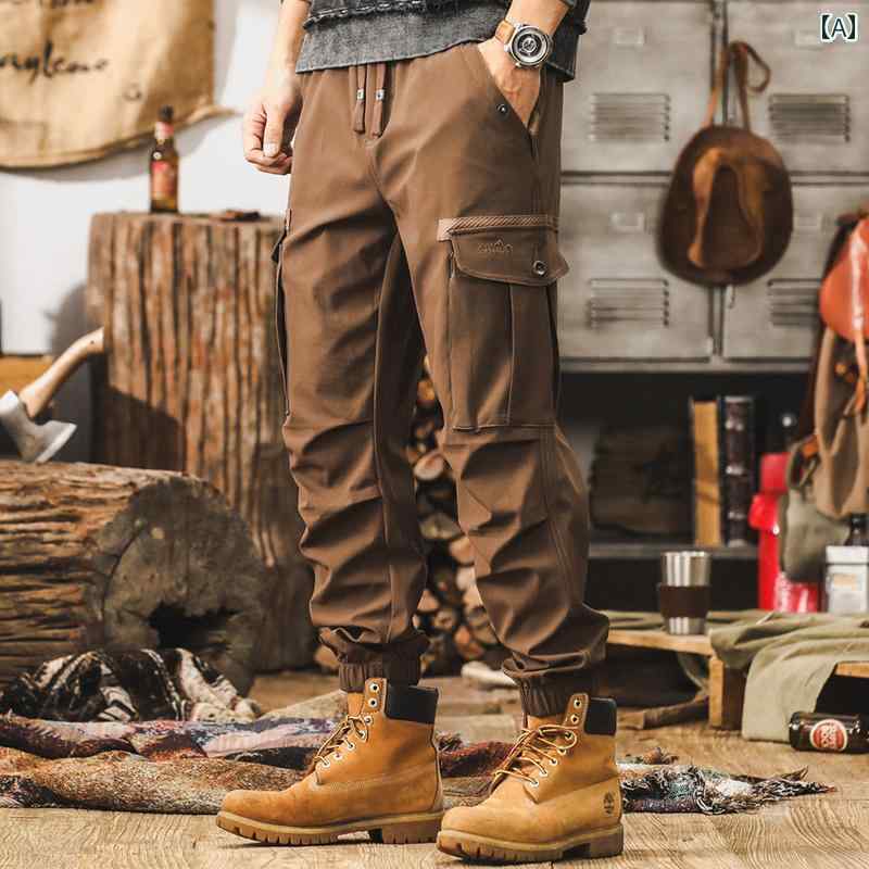 春 コーデ メンズ 用 服 シンプル ファッション オシャレ 大人 かっこいい 大きいサイズ ストリート 紳士服 アメリカン レトロ ワークウェア パンツ アーバン アウトドア スポーツ 撥水 カジュアル