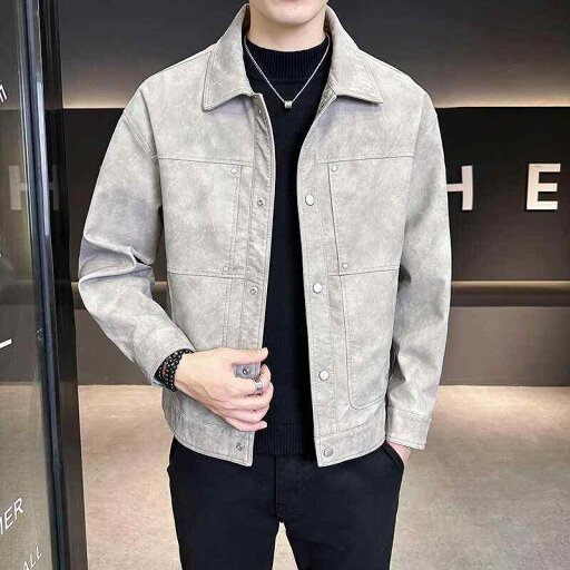春 コーデ メンズ 用 服 シンプル ファッション オシャレ 大人 かっこいい 大きいサイズ ストリート 紳士服 レザー ジャケット トップス ハイエンド ソリッドカラー バイク ジャケット 春 コーデ メンズ 用 服 シンプル ファッション オシャレ 大人 かっこいい 大きいサイズ ストリート 紳士服 レザー ジャケット トップス ハイエンド ソリッドカラー バイク ジャケット