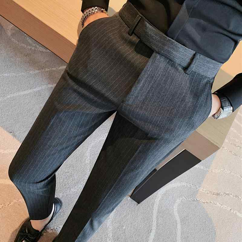 春 コーデ メンズ 用 服 シンプル ファッション オシャレ 大人 かっこいい 大きいサイズ ストリート 紳士服 ハイエンド ドレープ スーツ パンツ ビジネス フォーマルウェア ストライプ スリム カジュアル スーツ