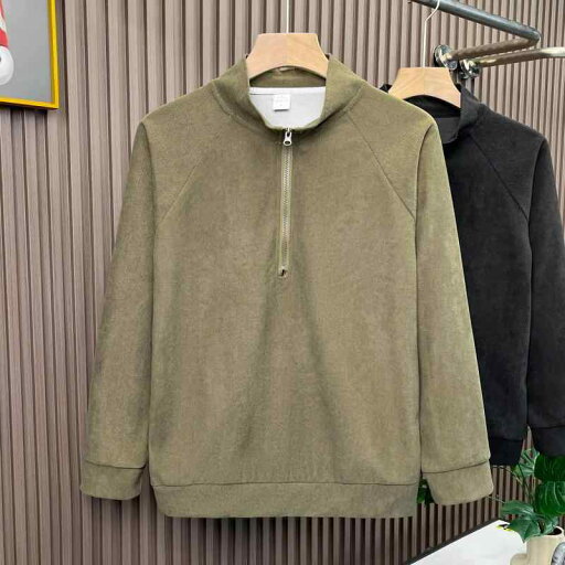 春 コーデ メンズ 用 服 シンプル ファッション オシャレ 大人 かっこいい 大きいサイズ ストリート 紳士服 アメリカン レトロ ハーフ ジップ スウェット シャツ ハイエンド レイヤリング シャツ 春 コーデ メンズ 用 服 シンプル ファッション オシャレ 大人 かっこいい 大きいサイズ ストリート 紳士服 アメリカン レトロ ハーフ ジップ スウェット シャツ ハイエンド レイヤリング シャツ