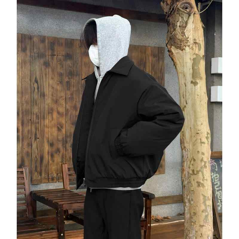 春 コーデ メンズ 用 服 シンプル ファッション オシャレ 大人 かっこいい 大きいサイズ ストリート 紳士服 MA1 ボンバー ジャケット 綿 キルティング ジャケット アメリカン ワークウェア コート