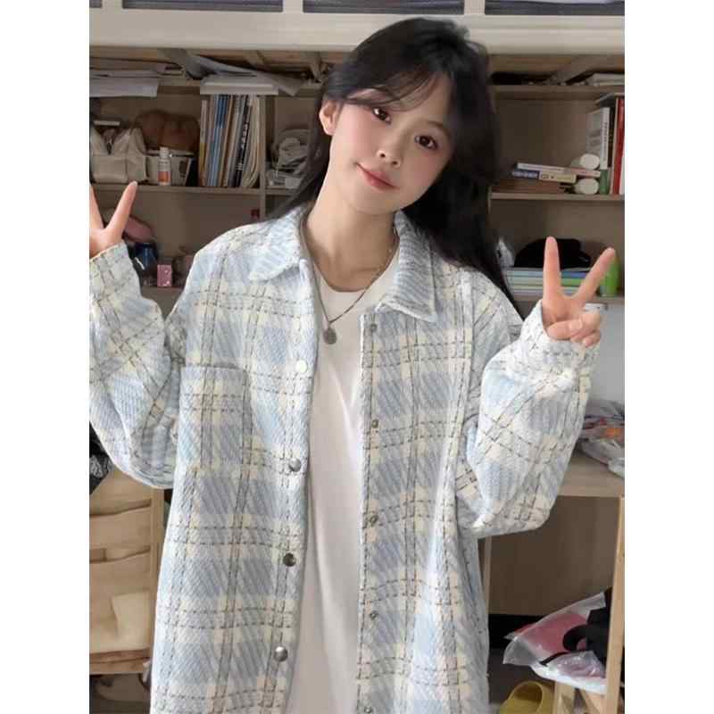 春 コーデ レディース ファッション オシャレ アイテム カワイイ コーデ シンプル きれい ナチュラル 上品カジュアル 用 韓国ファッション チェック柄 カジ...