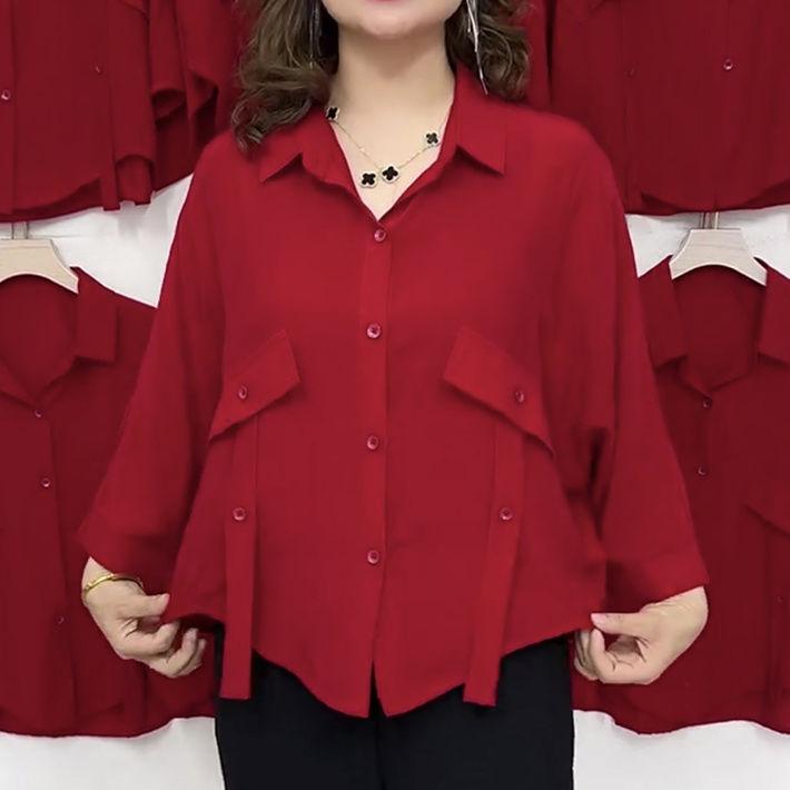 春 コーデ レディース ファッション オシャレ アイテム カワイイ コーデ シンプル きれい ナチュラル 上品カジュアル 用 バット 長袖 シャツ ジャケット 夏 ゆったり トップス