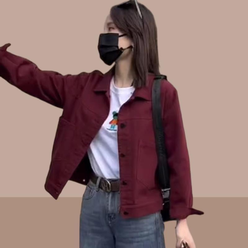 春 コーデ レディース ファッション オシャレ アイテム カワイイ コーデ シンプル きれい ナチュラル 上品カジュアル 用 ジャケット トップス 赤 西洋