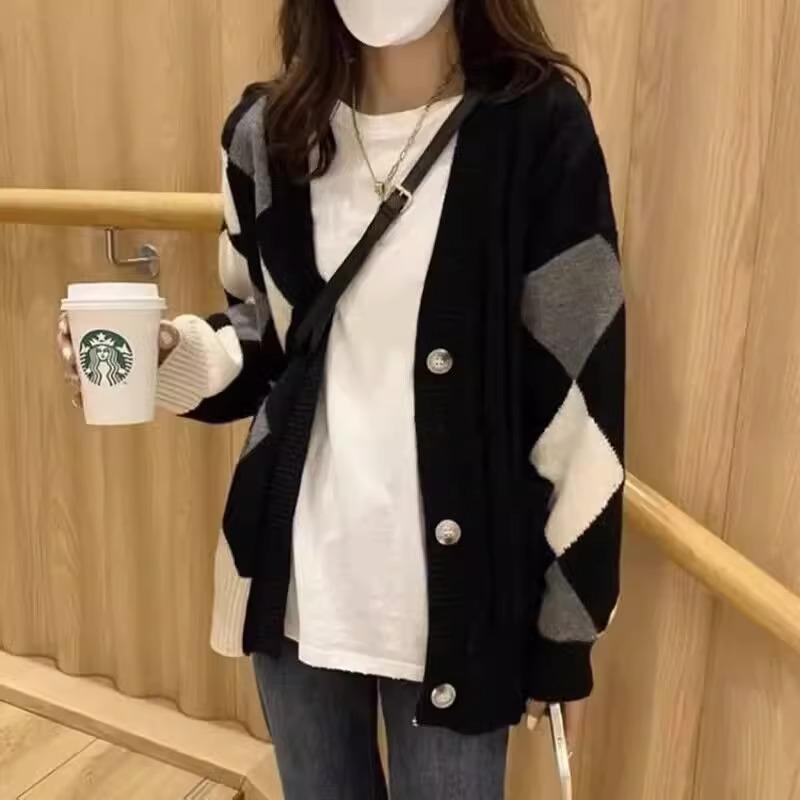 春 コーデ レディース ファッション オシャレ アイテム カワイイ コーデ シンプル きれい ナチュラル 上品カジュアル 用 レディース セーター コート ニットカーディガン 春 ゆったり トップス