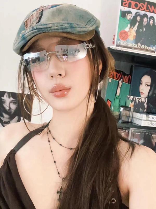 春 コーデ レディース ファッション オシャレ アイテム カワイイ コーデ シンプル きれいめ ナチュラル 上品カジュアル 女性用 婦人服 アメリカン レトロ ラベル デニム ベレー 帽子 ハイエンド フォワード ハット