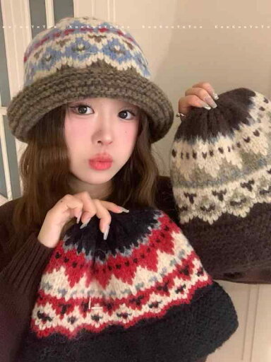 春 コーデ レディース ファッション オシャレ アイテム カワイイ コーデ シンプル きれいめ ナチュラル 上品カジュアル 女性用 婦人服 レトロ ジャカード ニット バケット ハット 秋 冬 暖かい ウール ブレンド フィッシャーマンハット 春 コーデ レディース ファッション オシャレ アイテム カワイイ コーデ シンプル きれいめ ナチュラル 上品カジュアル 女性用 婦人服 レトロ ジャカード ニット バケット ハット 秋 冬 暖かい ウール ブレンド フィッシャーマンハット