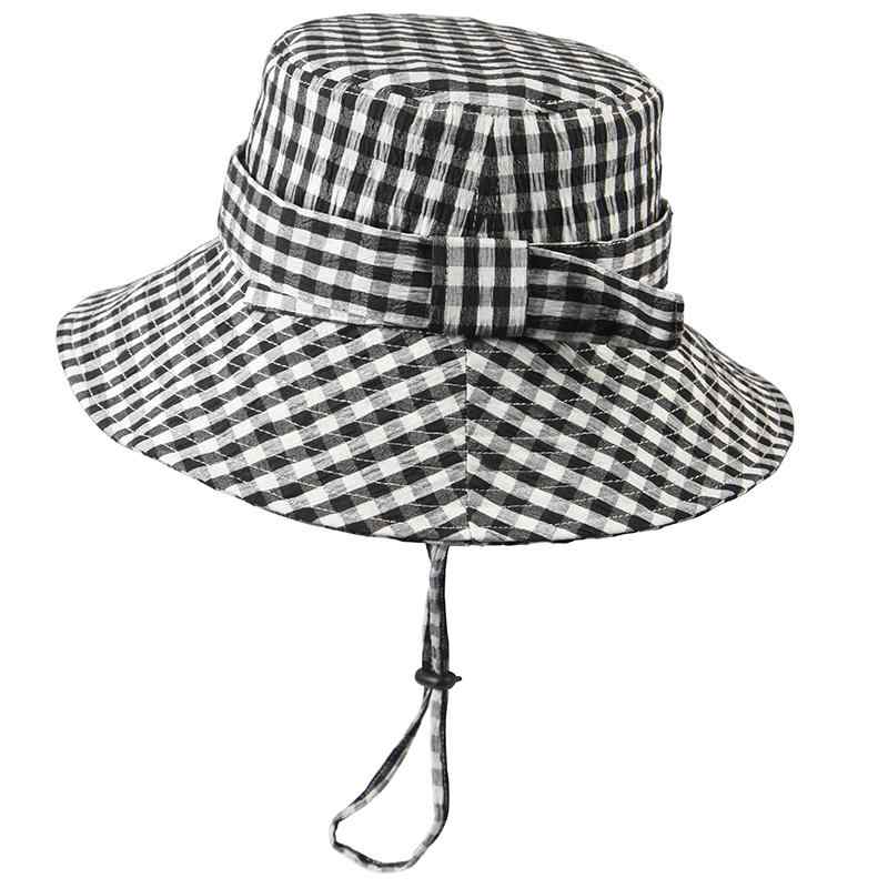 春 コーデ レディース ファッション オシャレ アイテム カワイイ コーデ シンプル きれいめ ナチュラル 上品カジュアル 女性用 婦人服 リボン サンハット チェック柄 フィッシャーマン ハット つば有り