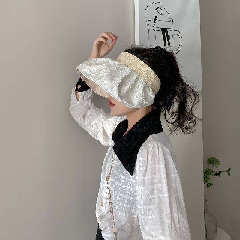 春 コーデ レディース ファッション オシャレ アイテム カワイイ コーデ シンプル きれいめ ナチュラル 上品カジュアル 女性用 婦人服 紫外線 サンハット 折りみ可能 ハット 韓国ファッション
