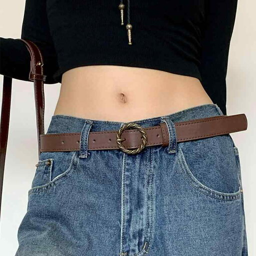 春 コーデ レディース ファッション オシャレ アイテム カワイイ コーデ シンプル きれいめ ナチュラル 上品カジュアル 女性用 婦人服 アメリカン レトロ ブラウンベルト 装飾 ジーンズトレッチ ベルト 春 コーデ レディース ファッション オシャレ アイテム カワイイ コーデ シンプル きれいめ ナチュラル 上品カジュアル 女性用 婦人服 アメリカン レトロ ブラウンベルト 装飾 ジーンズトレッチ ベルト