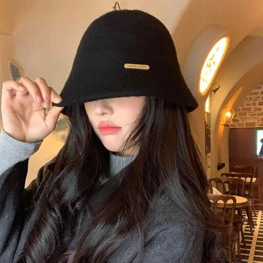 春 コーデ レディース ファッション オシャレ アイテム カワイイ コーデ シンプル きれいめ ナチュラル 上品カジュアル 女性用 婦人服 ウール混紡 ニット フィッシャーマン ハット 秋冬型 バケット ハット ハイエンド 黒 春 コーデ レディース ファッション オシャレ アイテム カワイイ コーデ シンプル きれいめ ナチュラル 上品カジュアル 女性用 婦人服 ウール混紡 ニット フィッシャーマン ハット 秋冬型 バケット ハット ハイエンド 黒