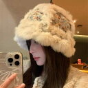 春 コーデ レディース ファッション オシャレ アイテム カワイイ コーデ シンプル きれいめ ナチュラル 上品カジュアル 女性用 婦人服 ウサギ ファー 帽子 韓国ファッション かわいい フィッシャーマン ハット 防寒 暖かい ウール