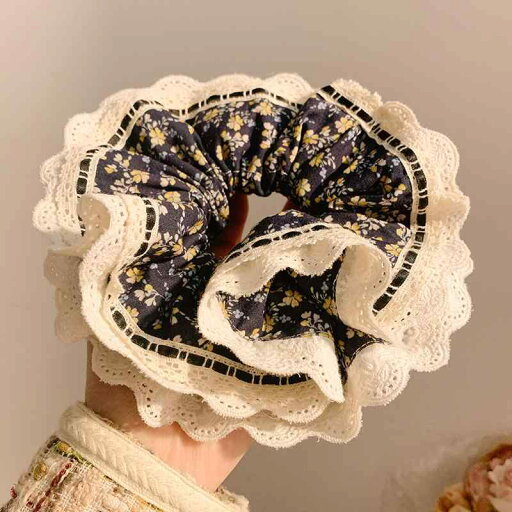 フレンチ 花柄 レース リング ハイエンド ヘッド ドレス タイ ロープ フレンチ 花柄 レース リング ハイエンド ヘッド ドレス タイ ロープ
