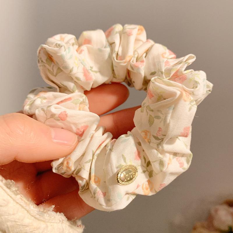 韓国ファッション かわいい フレッシュ 花 リング シンプル アクセサリー 夏 タイ ヘッド ヘア バンド(4)