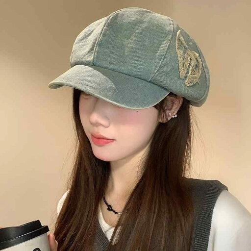 春 コーデ レディース ファッション オシャレ アイテム カワイイ コーデ シンプル きれいめ ナチュラル 上品カジュアル 女性用 婦人服 レトロ エッジ ハート デニム ベレー 帽子 春 韓国ファッション 八角形 ペインター ハット 春 コーデ レディース ファッション オシャレ アイテム カワイイ コーデ シンプル きれいめ ナチュラル 上品カジュアル 女性用 婦人服 レトロ エッジ ハート デニム ベレー 帽子 春 韓国ファッション 八角形 ペインター ハット