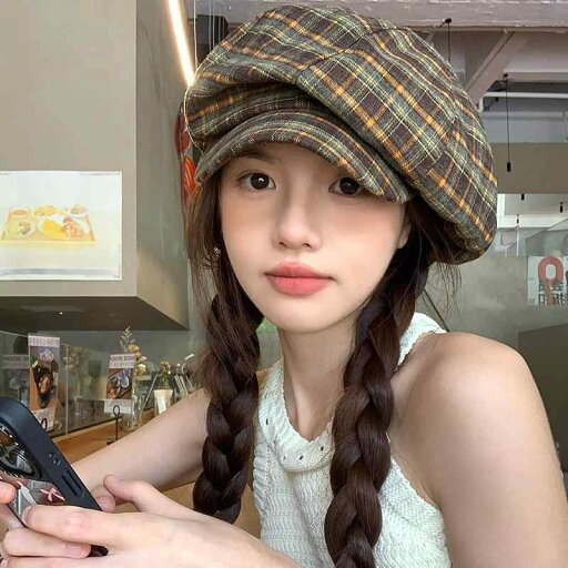 春 コーデ レディース ファッション オシャレ アイテム カワイイ コーデ シンプル きれいめ ナチュラル 上品カジュアル 女性用 婦人服 レトロ チェック柄 クラウド ベレー 帽子 夏 カジュアル 薄手 八角形 帽子 ペインター キャスケット 春 コーデ レディース ファッション オシャレ アイテム カワイイ コーデ シンプル きれいめ ナチュラル 上品カジュアル 女性用 婦人服 レトロ チェック柄 クラウド ベレー 帽子 夏 カジュアル 薄手 八角形 帽子 ペインター キャスケット