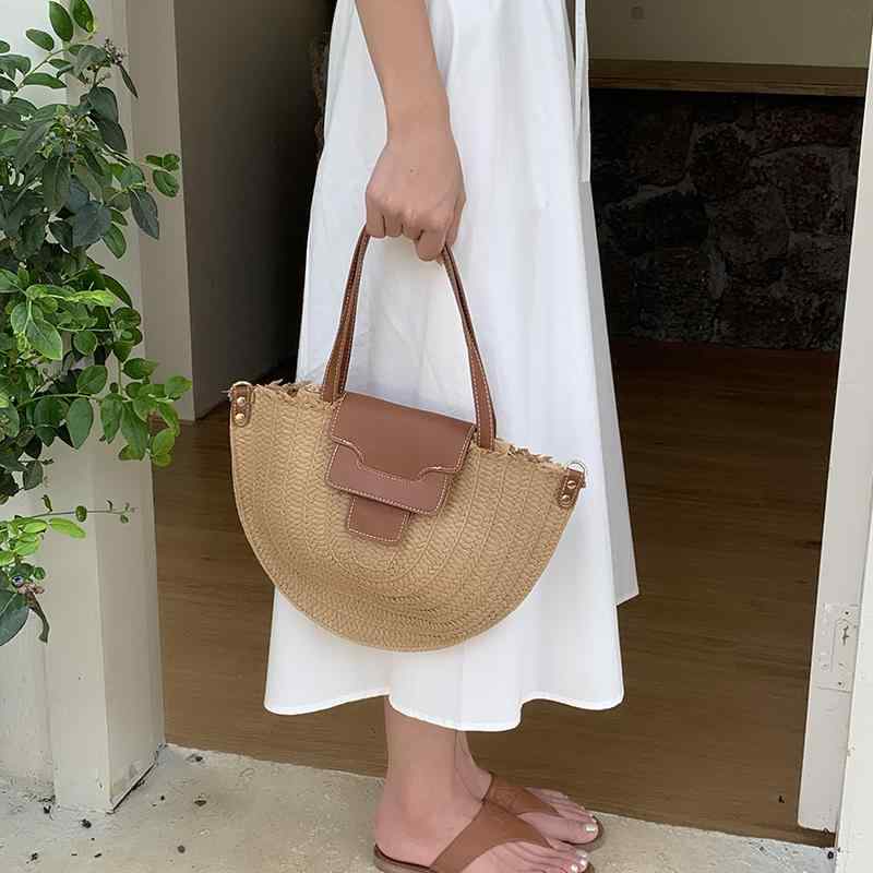春 コーデ レディース ファッション オシャレ アイテム カワイイ コーデ シンプル きれいめ ナチュラル 上品カジュアル 女性用 婦人服 フレンチ レトロ バッグ 海辺 休日 ファッション ビーチ L 脇下 ショルダー クロス ボディ 旅行 ファッション