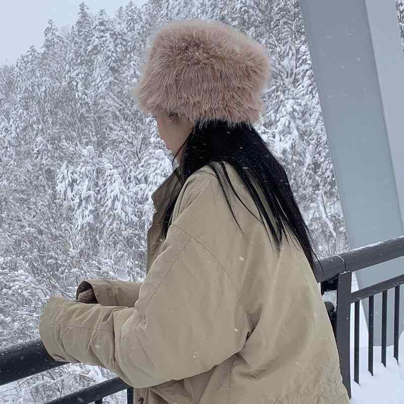 春 コーデ レディース ファッション オシャレ アイテム カワイイ コーデ シンプル きれいめ ナチュラル 上品カジュアル 女性用 婦人服 ファー 帽子 厚手 暖かい 耳保護 防寒 スキー フィッシャーマン ハット
