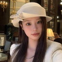春 コーデ レディース ファッション オシャレ アイテム カワイイ コーデ シンプル きれいめ ナチュラル 上品カジュアル 女性用 婦人服 秋 ウール カール ファッション ベレー 帽子