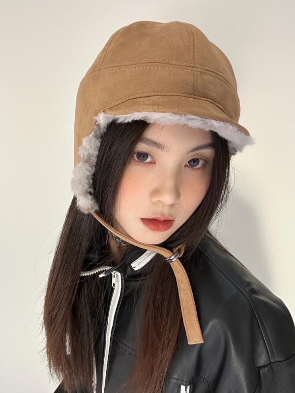 春 コーデ レディース ファッション オシャレ アイテム カワイイ コーデ シンプル きれいめ ナチュラル 上品カジュアル 女性用 婦人服 秋 スエード ベルベット 帽子 厚手 暖かい アウトドア サイクリング 耳当て スキー パイロット