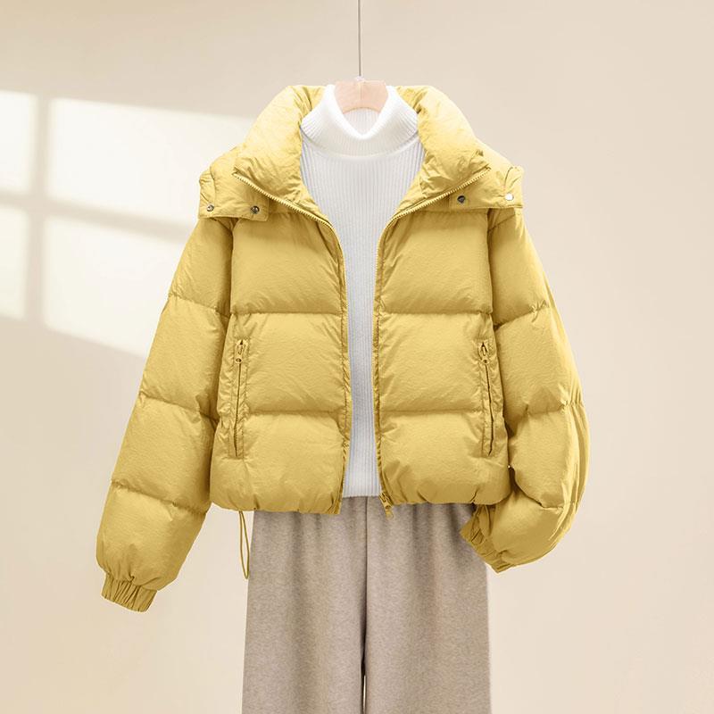 Rakuten - 春 コーデ レディース ファッション オシャレ カワイイ シンプル きれいめ ナチュラル 上品カジュアル 婦人服 コットン ジャケット フード付き ダウン 防寒