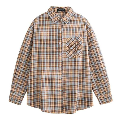 メンズ ファッション 服 用 オシャレ シンプル 大人 かっこいい 大きいサイズ ストリート 紳士服 アメリカン レトロ チェック柄 ポケット 長袖 シャツ ゆったり 快適 男女兼用 メンズ ファッション 服 用 オシャレ シンプル 大人 かっこいい 大きいサイズ ストリート 紳士服 アメリカン レトロ チェック柄 ポケット 長袖 シャツ ゆったり 快適 男女兼用