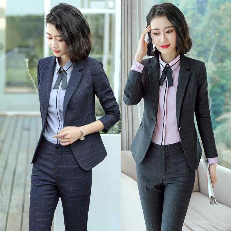 春 コーデ レディース ファッション オシャレ カワイイ シンプル きれいめ ナチュラル 上品カジュアル 婦人服 ハイエンド ビジネス スーツ チェック柄 フォーマル カジュアル OL
