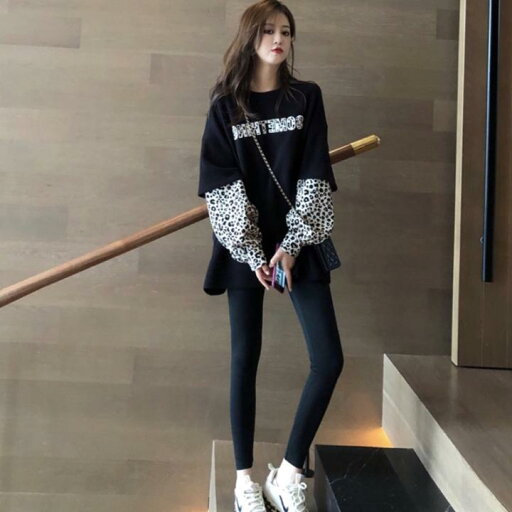 春 コーデ レディース ファッション オシャレ カワイイ シンプル きれいめ ナチュラル 上品カジュアル 婦人服 フェイク ツーピース スウェットシャツ スリミング 長袖 トップス シャツ 春 コーデ レディース ファッション オシャレ カワイイ シンプル きれいめ ナチュラル 上品カジュアル 婦人服 フェイク ツーピース スウェットシャツ スリミング 長袖 トップス シャツ