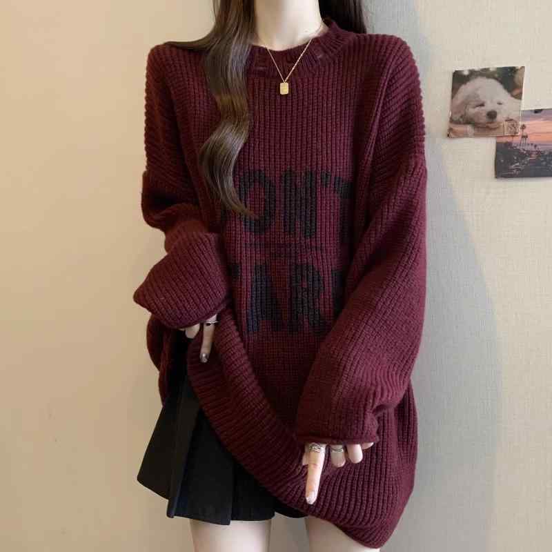 春 コーデ レディース ファッション オシャレ カワイイ シンプル きれいめ ナチュラル 上品カジュアル 婦人服 ゆったり セーター ミドル丈 カバー トップス 長袖 レイヤリング