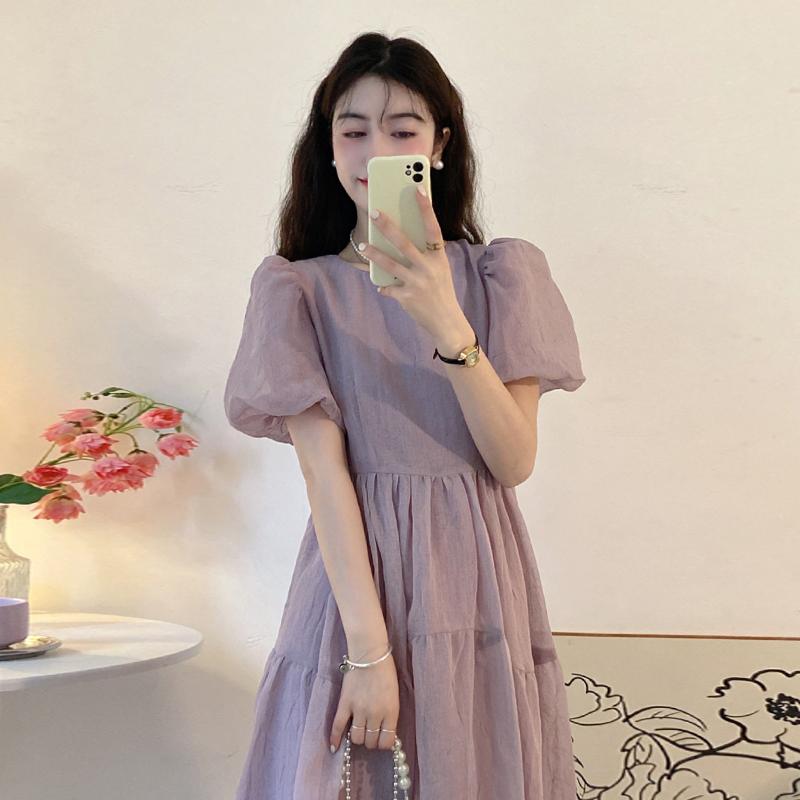 其它 - 春 コーデ レディース ファッション オシャレ カワイイ シンプル きれいめ ナチュラル 上品カジュアル 婦人服 ティーブレイク フレンチ プリンセス ドレス カバー スリム フェアリー シフォン