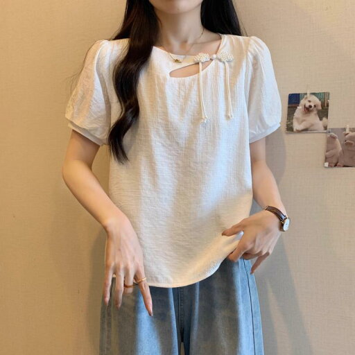 春 コーデ レディース ファッション オシャレ カワイイ シンプル きれいめ ナチュラル 上品カジュアル 婦人服 ボタン ダウン 白 半袖 シャツ 夏 大きいサイズ スリム T ハイエンド トップス 春 コーデ レディース ファッション オシャレ カワイイ シンプル きれいめ ナチュラル 上品カジュアル 婦人服 ボタン ダウン 白 半袖 シャツ 夏 大きいサイズ スリム T ハイエンド トップス