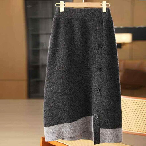 春 コーデ レディース ファッション オシャレ カワイイ シンプル きれいめ ナチュラル 上品カジュアル 婦人服 配色 ウール スカート ハイウエスト スリム ニット ミドル丈 Aライン 春 コーデ レディース ファッション オシャレ カワイイ シンプル きれいめ ナチュラル 上品カジュアル 婦人服 配色 ウール スカート ハイウエスト スリム ニット ミドル丈 Aライン