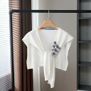 春 コーデ レディース ファッション オシャレ カワイイ シンプル きれいめ ナチュラル 上品カジュアル 婦人服 ニット ストール チョッキ ネック プロテクター ハイエンド