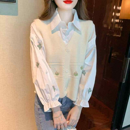 春 コーデ レディース ファッション オシャレ カワイイ シンプル きれいめ ナチュラル 上品カジュアル 婦人服 トップス スーツ パフスリーブシャツ ニット カーディガン ベスト 春 コーデ レディース ファッション オシャレ カワイイ シンプル きれいめ ナチュラル 上品カジュアル 婦人服 トップス スーツ パフスリーブシャツ ニット カーディガン ベスト
