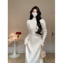 春 コーデ レディース ファッション オシャレ カワイイ シンプル きれいめ ナチュラル 上品カジュアル 婦人服 ハーフ タートルネック 長袖 ニットインナー ...