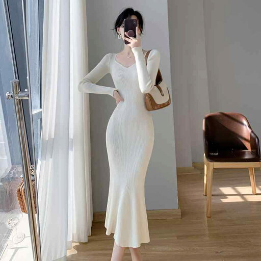 春 コーデ レディース ファッション オシャレ カワイイ シンプル きれいめ ナチュラル 上品カジュアル 婦人服 コート インナー ドレス フレンチ Vネック ニット ボトム スカート フィッシュテール 春 コーデ レディース ファッション オシャレ カワイイ シンプル きれいめ ナチュラル 上品カジュアル 婦人服 コート インナー ドレス フレンチ Vネック ニット ボトム スカート フィッシュテール