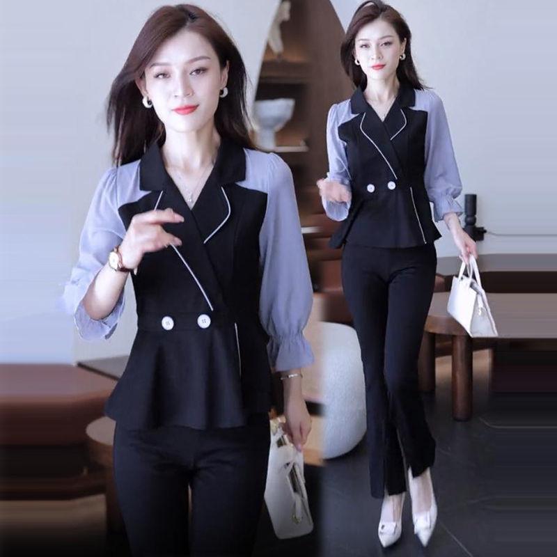春 コーデ レディース ファッション オシャレ カワイイ シンプル きれいめ ナチュラル 上品カジュアル 婦人服 スーツ トップス スリム シャツ ワイドレッグ パンツ