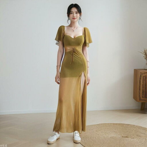 春 コーデ レディース ファッション オシャレ カワイイ シンプル きれいめ ナチュラル 上品カジュアル 婦人服 袖 ロング ドレス スリム スカート 薄手 スリット 春 コーデ レディース ファッション オシャレ カワイイ シンプル きれいめ ナチュラル 上品カジュアル 婦人服 袖 ロング ドレス スリム スカート 薄手 スリット