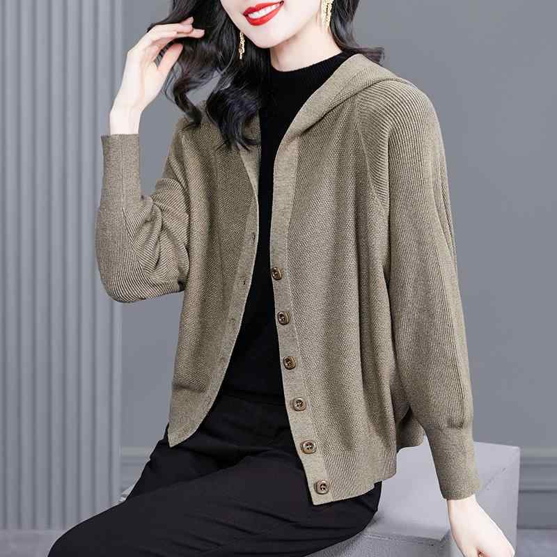 春 コーデ レディース ファッション オシャレ カワイイ シンプル きれいめ ナチュラル 上品カジュアル 婦人服 ニット カーディガン ハイエンド トップス セーター コート