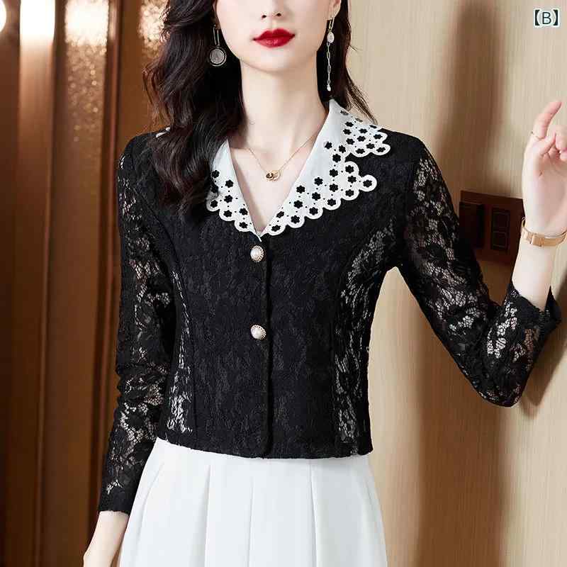 春 コーデ レディース ファッション オシャレ カワイイ シンプル きれいめ ナチュラル 上品カジュアル 婦人服 スーツ 襟 無地 レース コート カジュアル シンプル ストール カーディガン