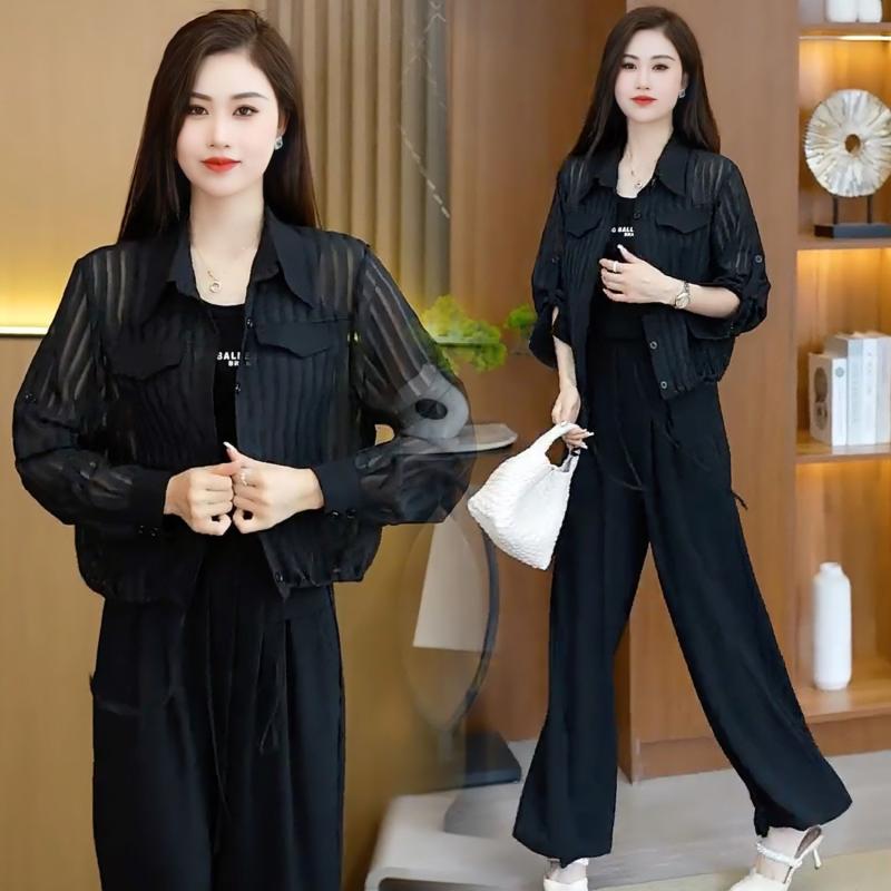 春 コーデ レディース ファッション オシャレ カワイイ シンプル きれいめ ナチュラル 上品カジュアル 婦人服 ハイエンド 薄手 シャツ 日焼け防止 ジャケット フェミニン 夏 ゆったり スリムトップス