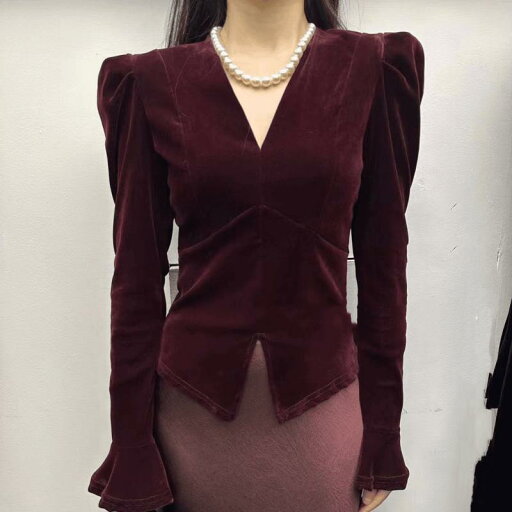 春 コーデ レディース ファッション オシャレ カワイイ シンプル きれいめ ナチュラル 上品カジュアル 婦人服 フレンチ ハイエンド 無地 Vネック ウエスト スリムフィット スリット 長袖 Tシャツ トップス 春 コーデ レディース ファッション オシャレ カワイイ シンプル きれいめ ナチュラル 上品カジュアル 婦人服 フレンチ ハイエンド 無地 Vネック ウエスト スリムフィット スリット 長袖 Tシャツ トップス