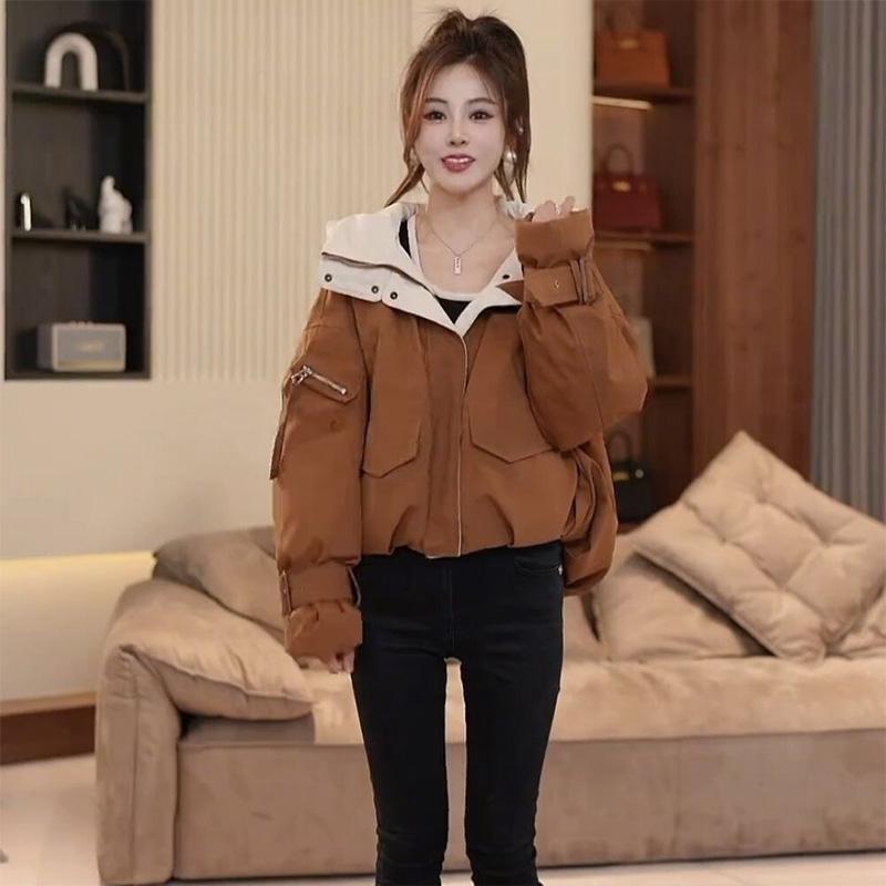 Wear （Martial Arts） - 春 コーデ レディース ファッション オシャレ カワイイ シンプル きれいめ ナチュラル 上品カジュアル 婦人服 コットン 衣類 アウトドア パーカー カジュアル フード付き ジャケット