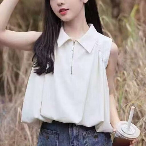 春 コーデ レディース ファッション オシャレ カワイイ シンプル きれいめ ナチュラル 上品カジュアル 婦人服 フレンチ ノースリーブ シフォンシャツ 夏 スリム トップス シャツ 春 コーデ レディース ファッション オシャレ カワイイ シンプル きれいめ ナチュラル 上品カジュアル 婦人服 フレンチ ノースリーブ シフォンシャツ 夏 スリム トップス シャツ