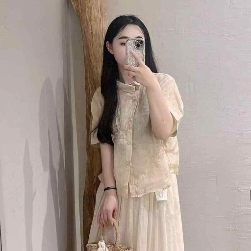 春 コーデ レディース ファッション オシャレ カワイイ シンプル きれいめ ナチュラル 上品カジュアル 婦人服 ハイエンド 半袖 シャツ 夏 スリム クラシック トップス 春 コーデ レディース ファッション オシャレ カワイイ シンプル きれいめ ナチュラル 上品カジュアル 婦人服 ハイエンド 半袖 シャツ 夏 スリム クラシック トップス