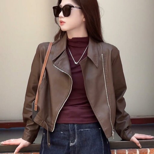 春 コーデ レディース ファッション オシャレ カワイイ シンプル きれいめ ナチュラル 上品カジュアル 婦人服 カジュアルス PUレザー ジャケット スリム PUレザー ライダース ジャケット 春 コーデ レディース ファッション オシャレ カワイイ シンプル きれいめ ナチュラル 上品カジュアル 婦人服 カジュアルス PUレザー ジャケット スリム PUレザー ライダース ジャケット