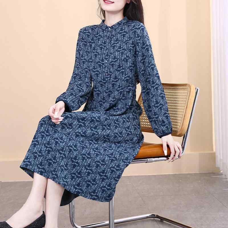 春 コーデ レディース ファッション オシャレ カワイイ シンプル きれいめ ナチュラル 上品カジュアル 婦人服 ハイエンド ドレス 長袖 スカート