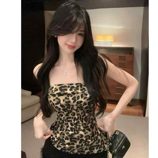 春 コーデ レディース ファッション オシャレ カワイイ シンプル きれいめ ナチュラル 上品カジュアル 婦人服 ヒョウ柄 チューブ トップス インナートップ ハイエンド アウターウェア ストラップ ベスト 春 コーデ レディース ファッション オシャレ カワイイ シンプル きれいめ ナチュラル 上品カジュアル 婦人服 ヒョウ柄 チューブ トップス インナートップ ハイエンド アウターウェア ストラップ ベスト